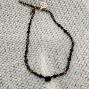 NWT item #313 SORRELLI Necklace crystals and stones